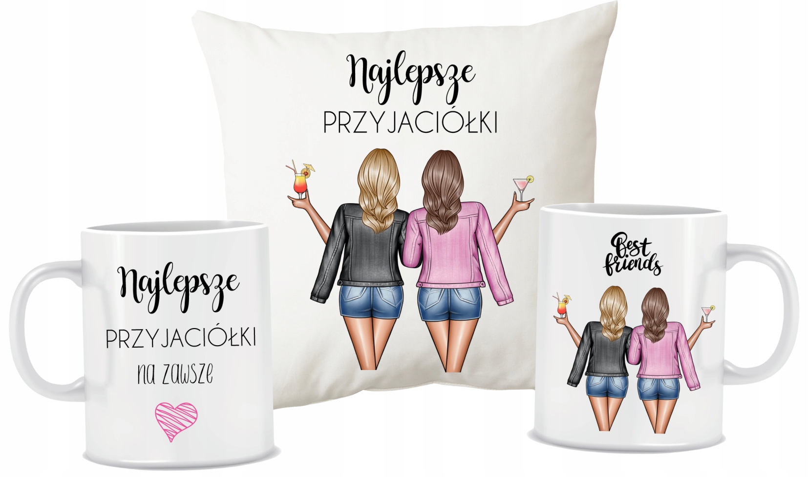 

Poduszka kubek dla Przyjaciółki