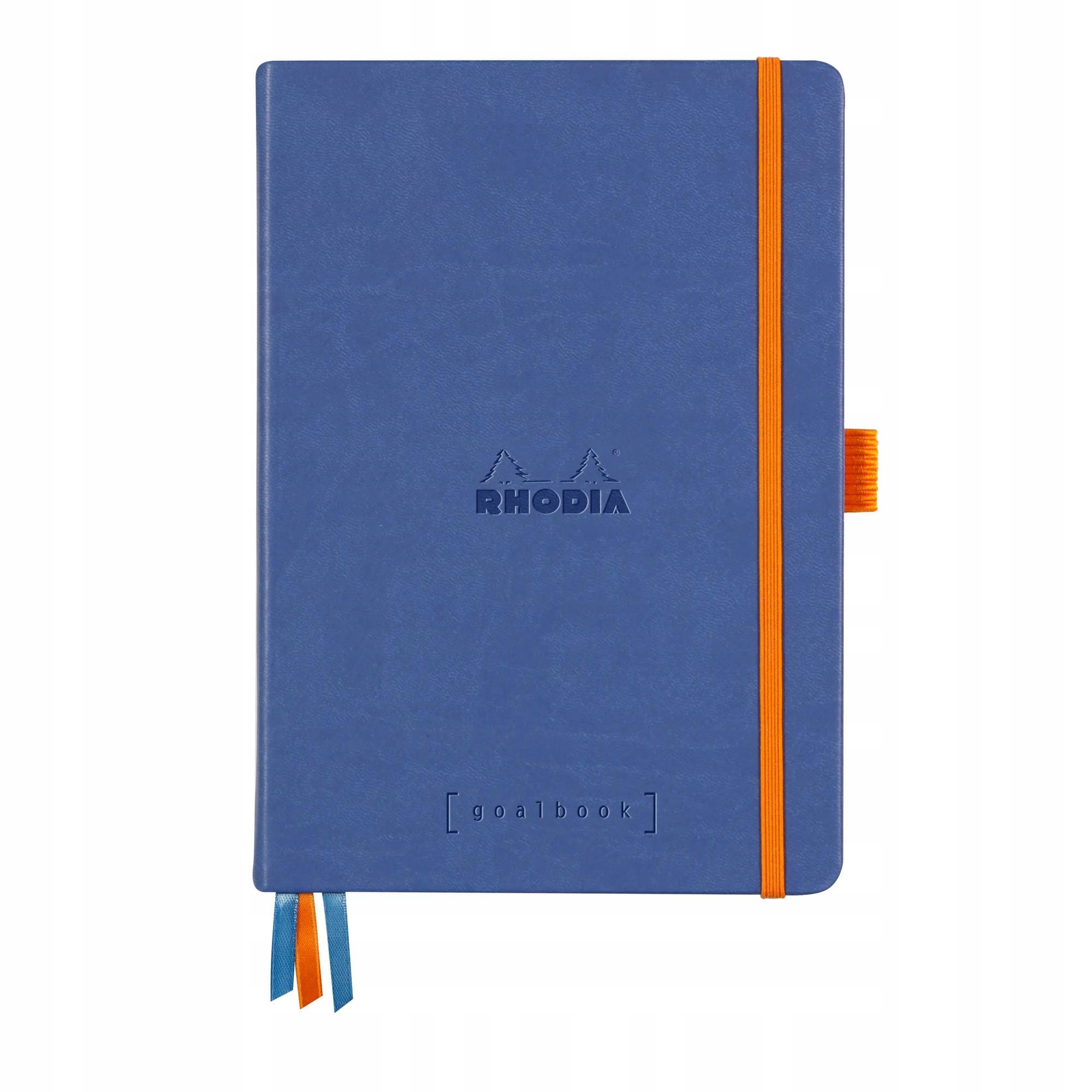 Goalbook Rhodia A5, twarda oprawa, szafirowy