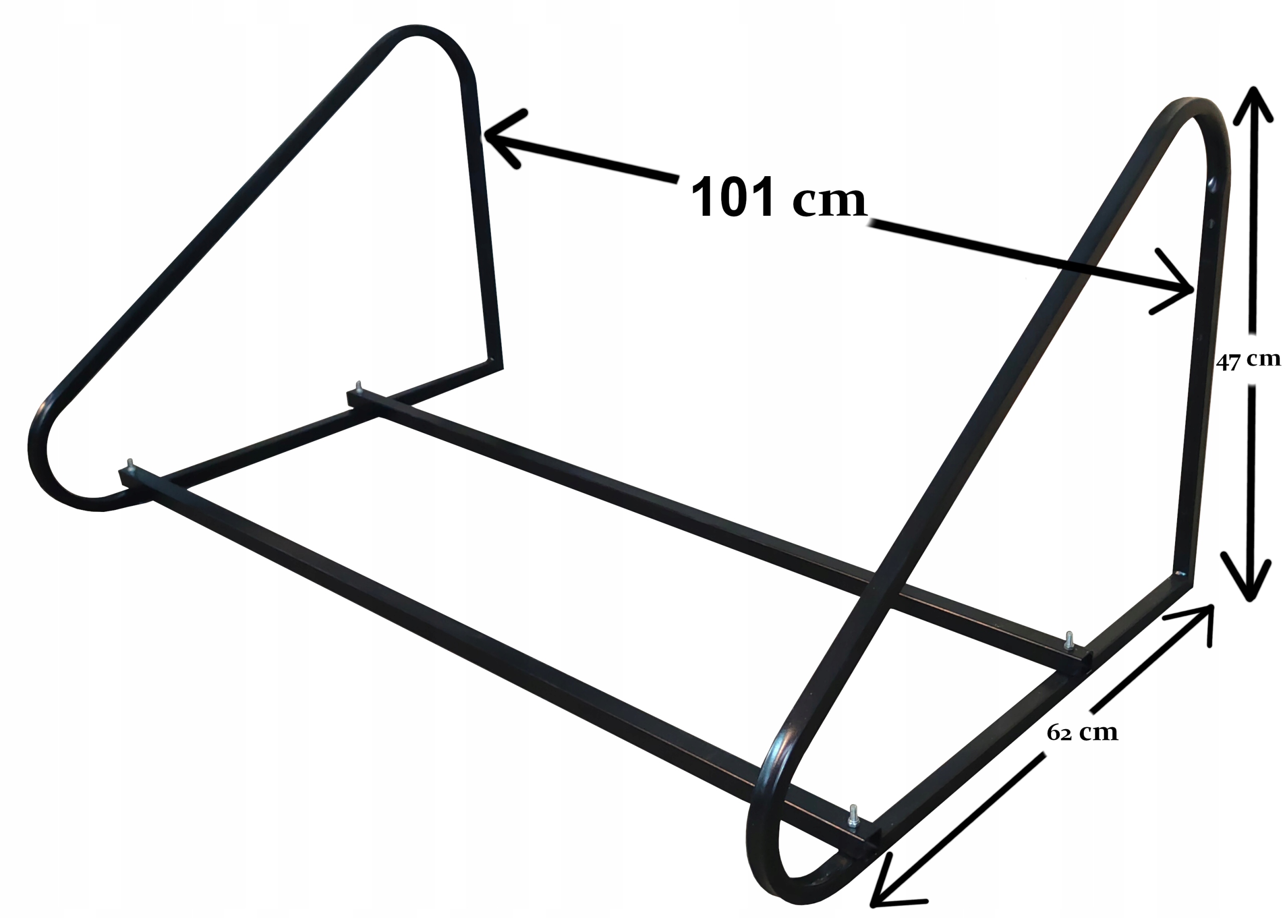 STOJAK WIESZAK REGAŁ NA 4 OPONY KOŁA FELGI METALOWY Marka inna