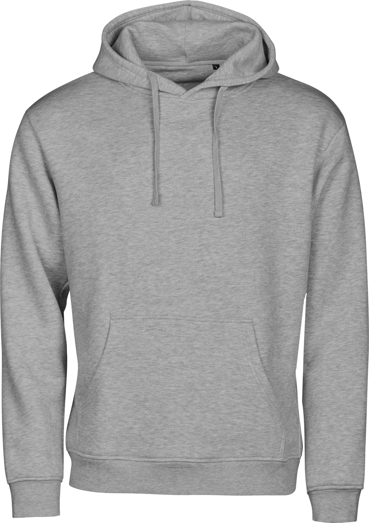 Pánská Mikina přes hlavu s s kapucí Sweatshirt Tee Šedá vel.
