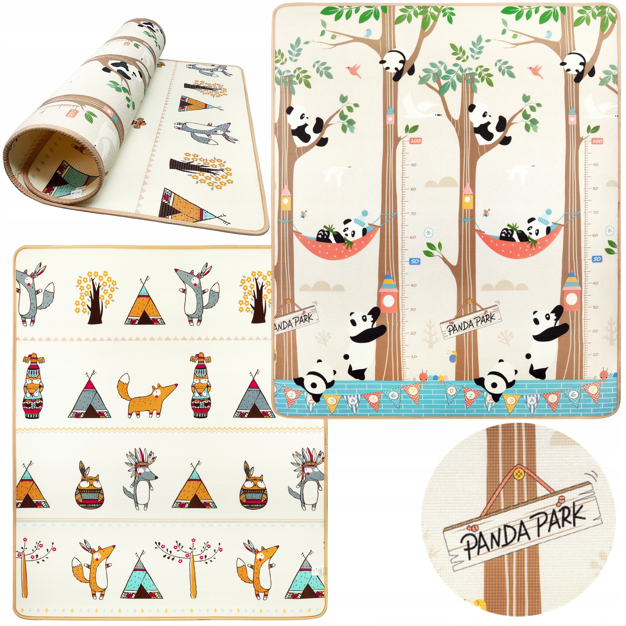 

Zwijana Mata Edukacyjna Piankowa Dywan 150x180