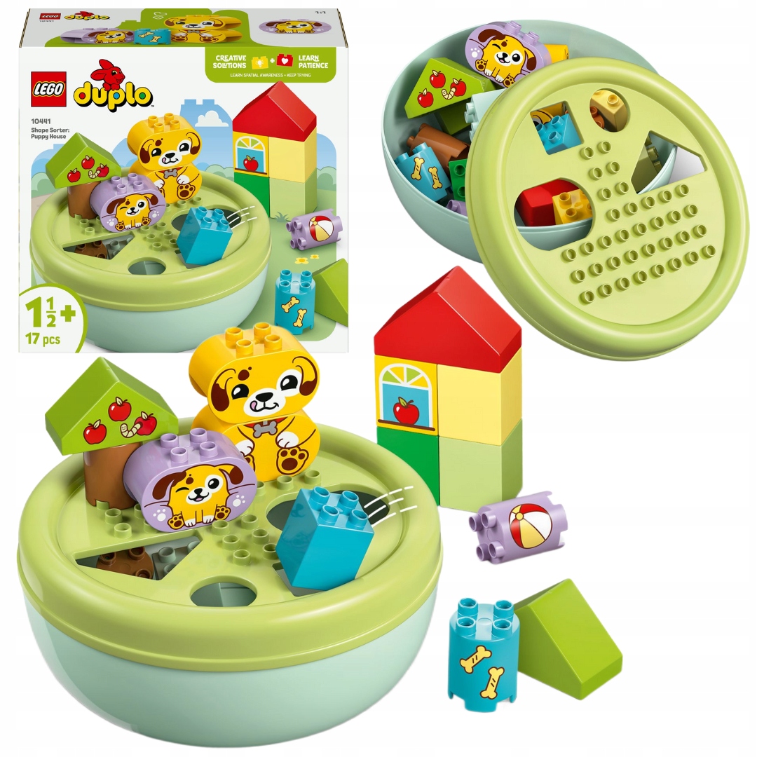 Lego Duplo 10441 Sorter tvarů Dům štěňat Tvary Stavebnice
