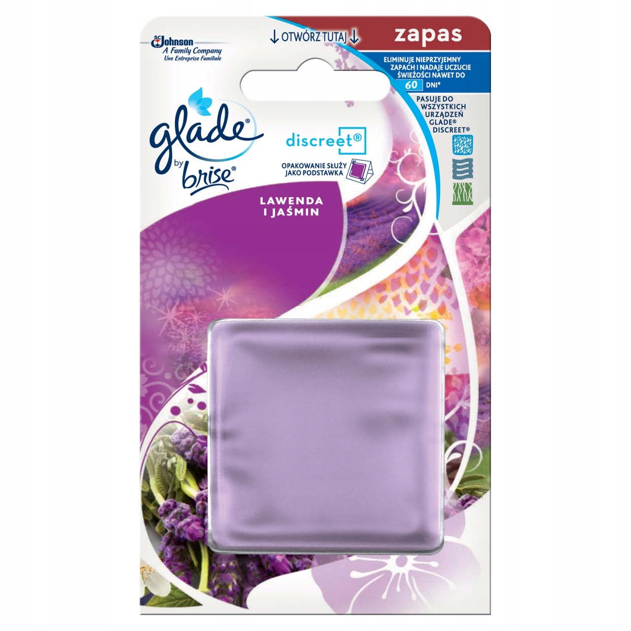 

Glade by Brise Lawenda i jaśmin Zapas 8 g