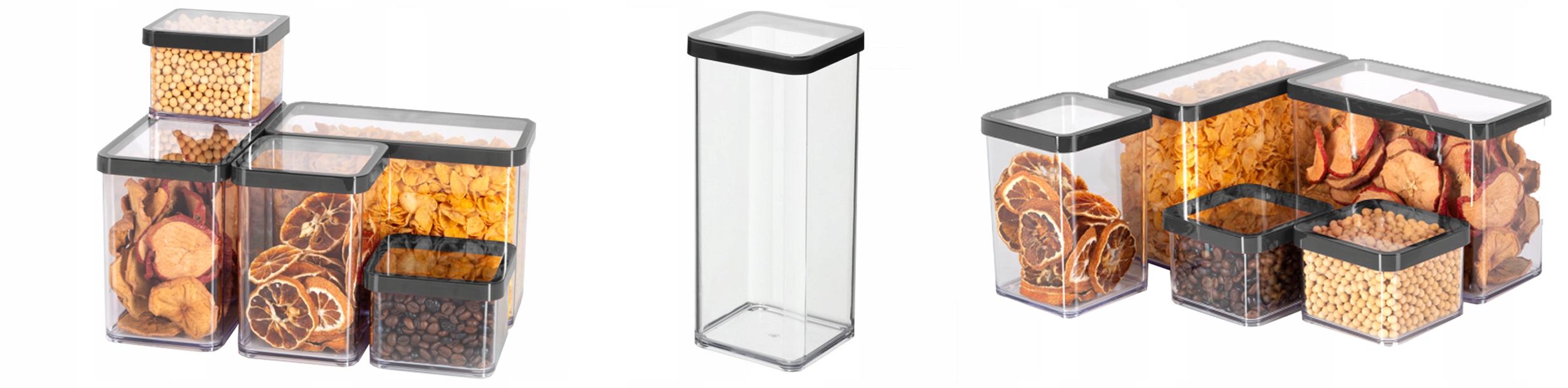 ROTHO POJEMNIK ORGANIZER NA ŻYWNOŚĆ ARTYKUŁY SYPKIE 1,5L LOFT EAN (GTIN) 7610859238245