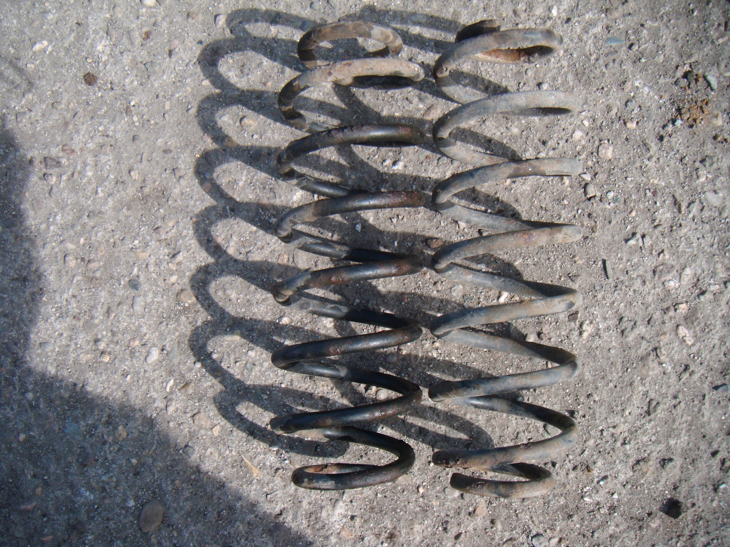 AUDI A3 8P 04-08 1.9TDI SPRĘŻYNA SPRĘŻYNY ZAWIESZENIA TYŁ KOMPLET