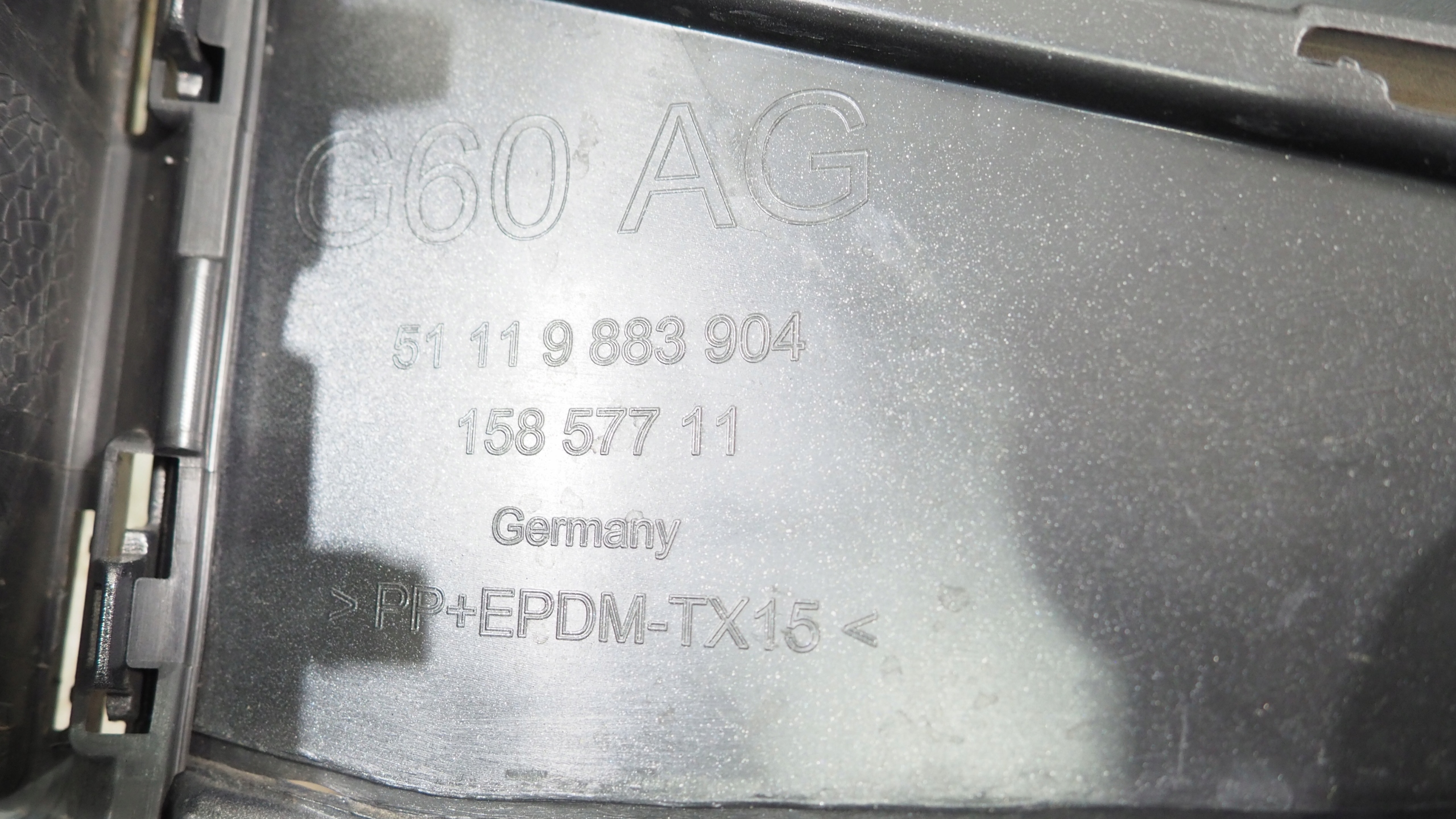 BMW 5 G60 G61 bumper front front 9883904
