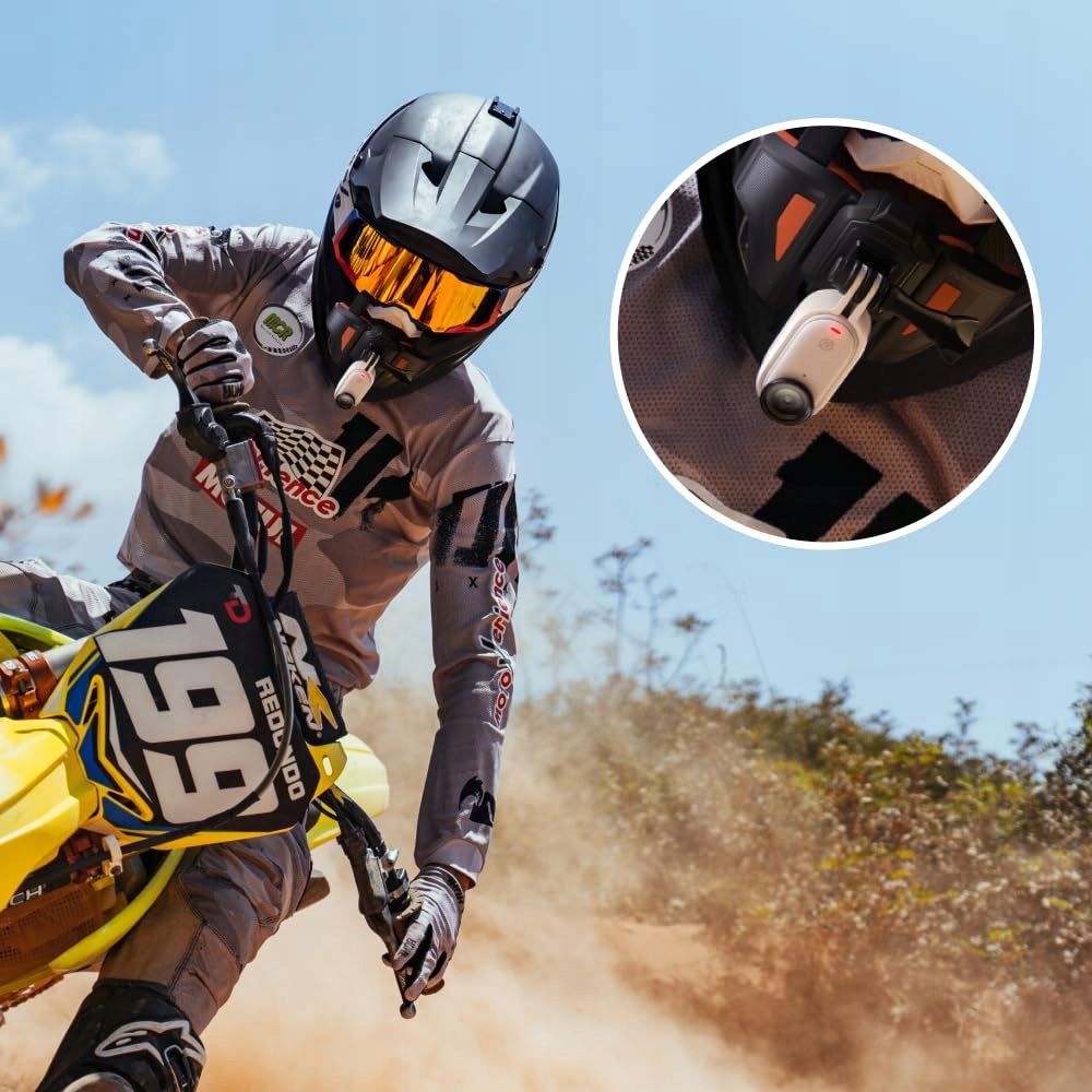 Zestaw Montażowy Pionowy Poziomy Do Insta360 GO 3 GO 3S Adapter — miniatura 8