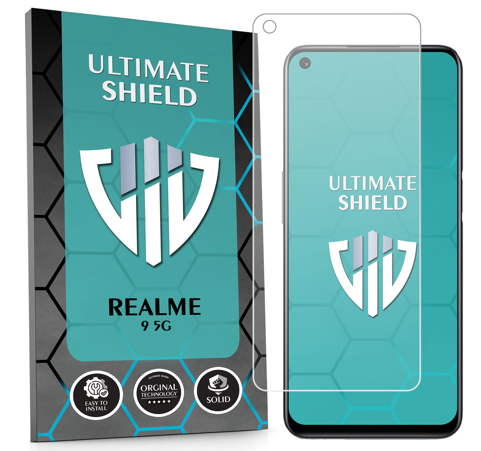 Sklo 3x Displej 7x Fotoaparát Objektiv Rychlé Pro Realme 9 5G Kvalita