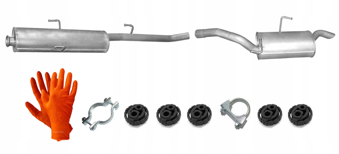 Citroen Jumpy 1.9 Diesel 51 kW (2000-2001) Tlumič Koncový