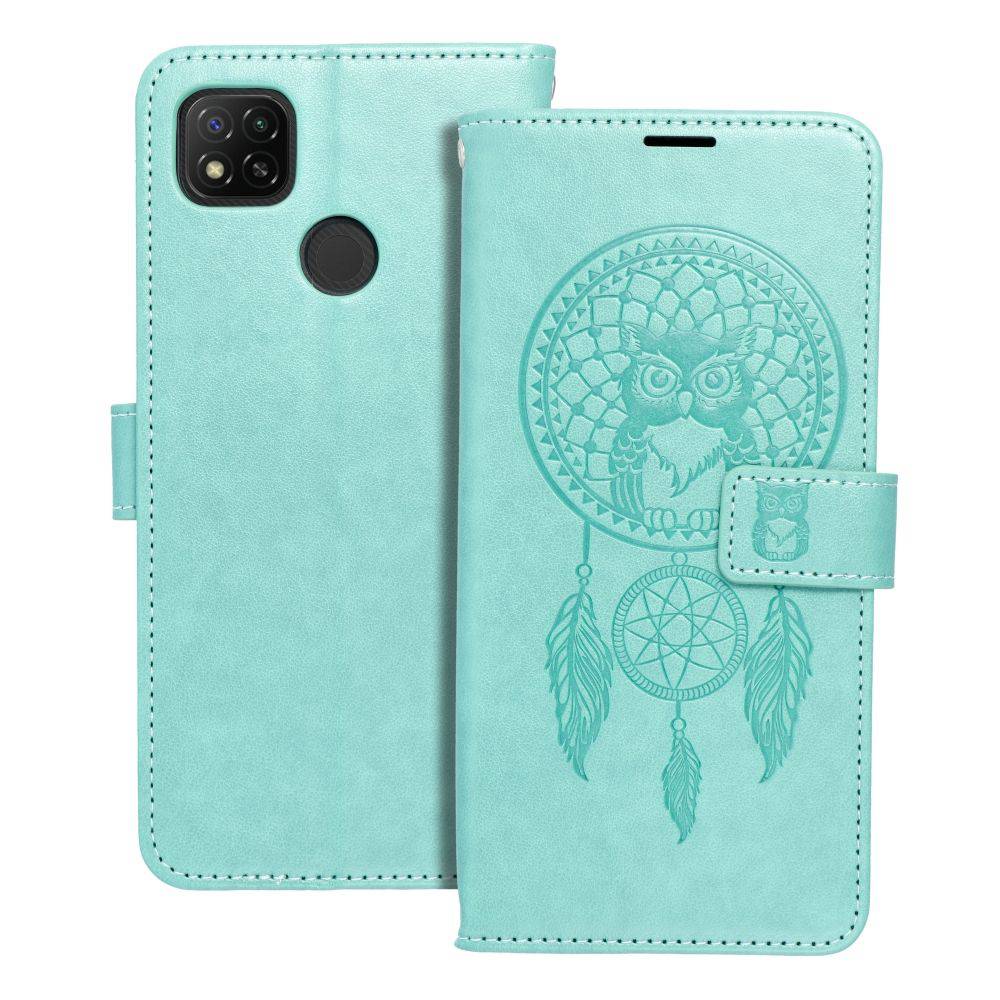 Etui Mezzo Book Do Xiaomi Redmi 9C 9C Nfc Łapacz Snów Zielony
