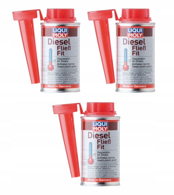 Liqui Moly Zimowy Dodatek Do Diesla Depresator 150ML -31°C x 3 szt.