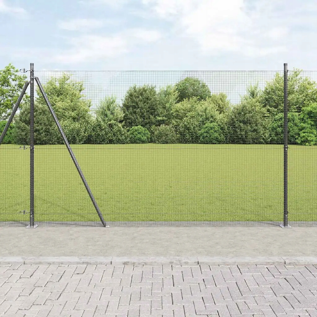 Plot s příspěvky Šedá 1.6 x 25 m Ocel Šedá 3352570