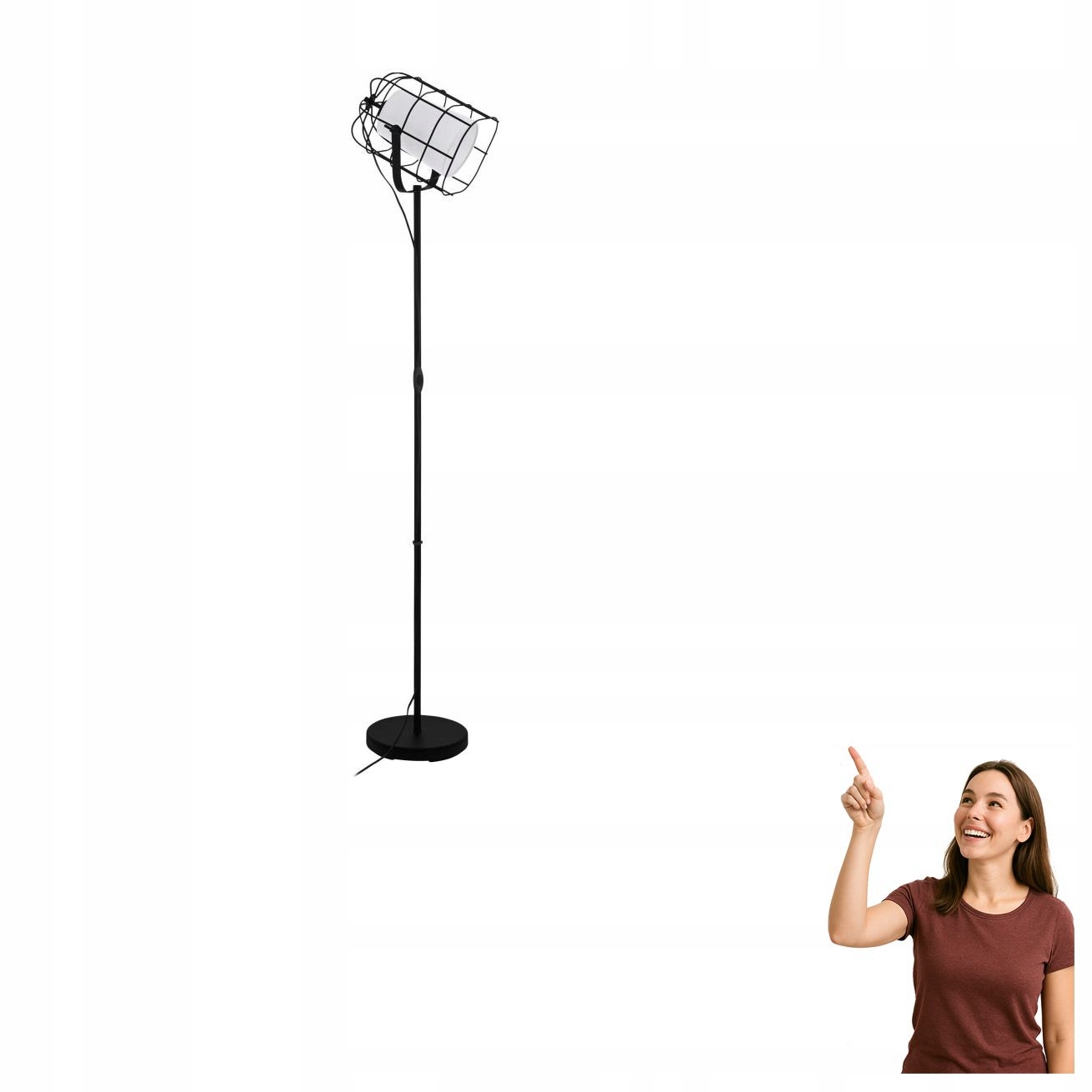 Podlahová lampa Bittams 43356 Eglo