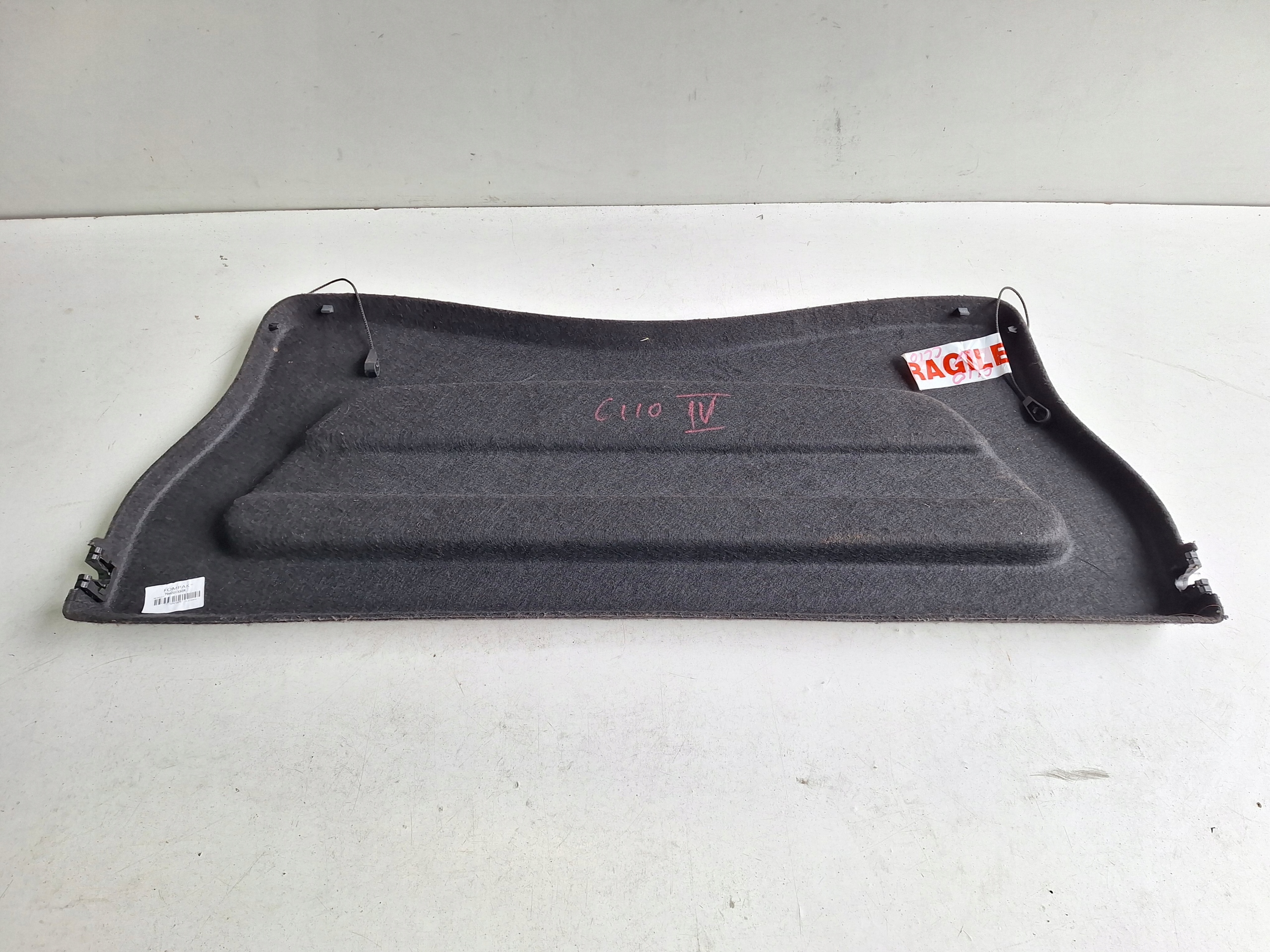 RENAULT CLIO IV HB 12-20 rear plato