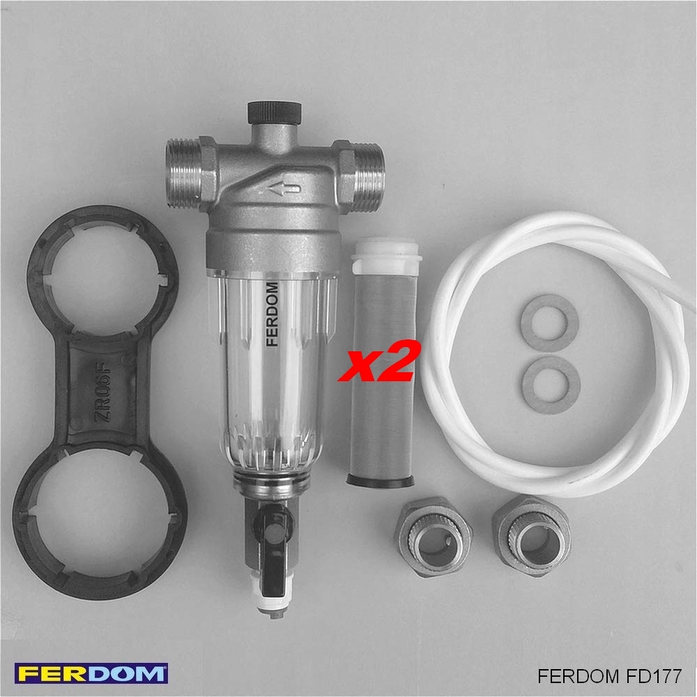FD178 Filtr wstępny samoczyszczący+siatka FERDOM Kod producenta FD178