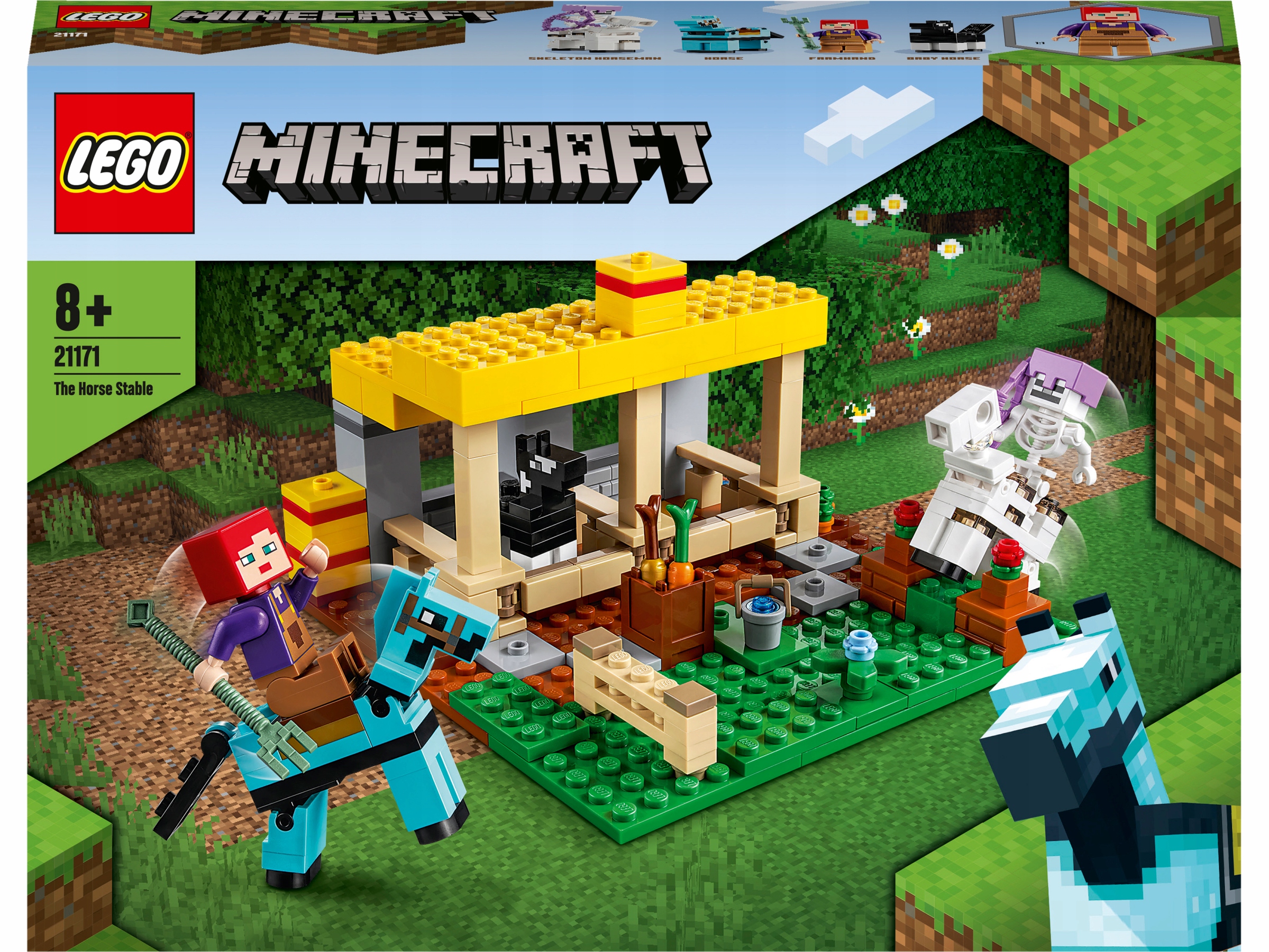 

Lego Minecraft Stajnia 21171