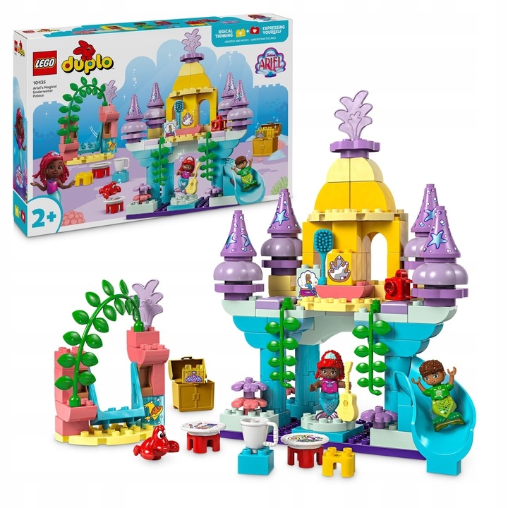Lego Duplo 10435 Arielčin kouzelný podmořský palác