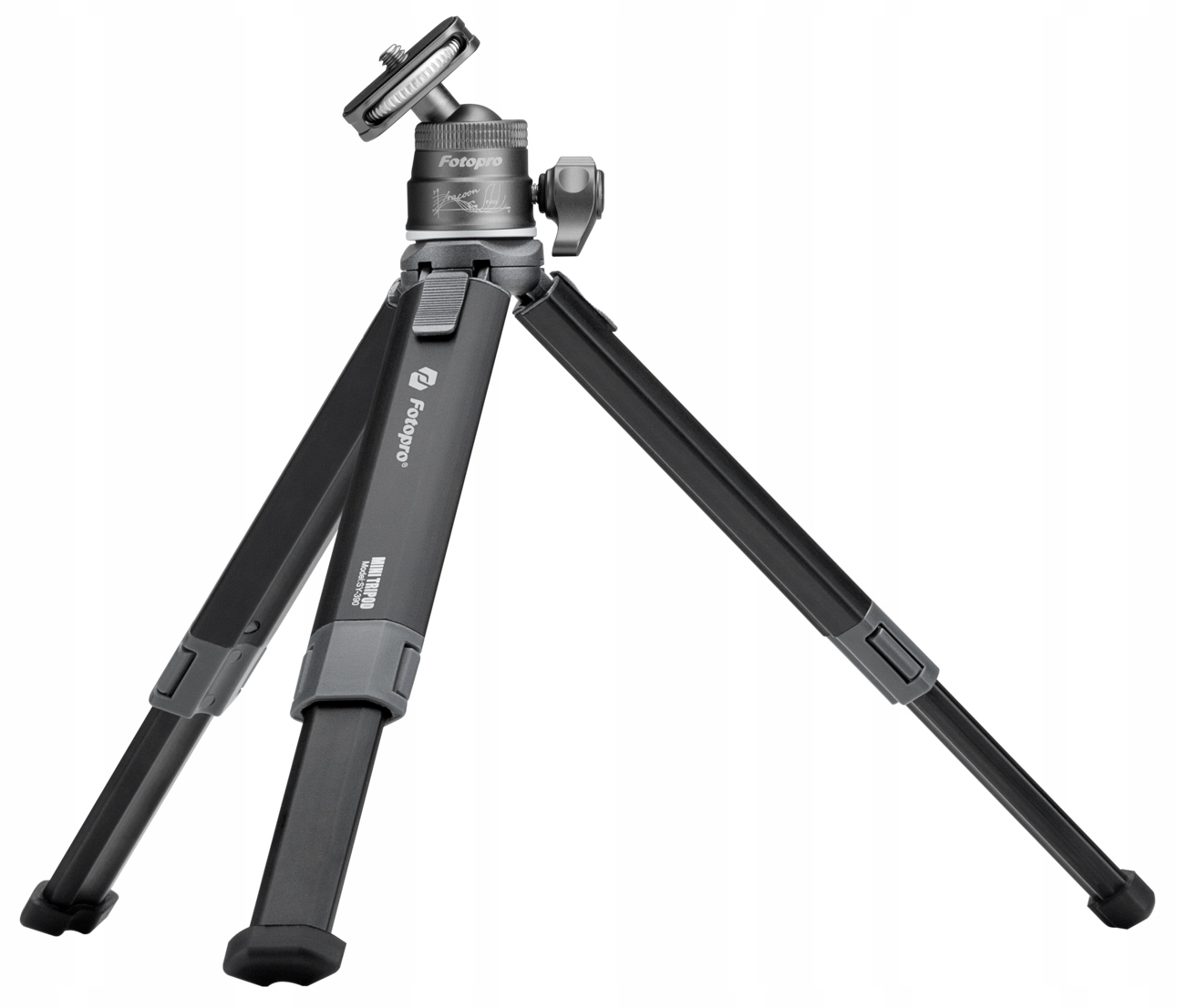 Fotopro Vlogger Mini (SY-390 P-1HX) Mini Stativ prodlužovačka Foto P-2A