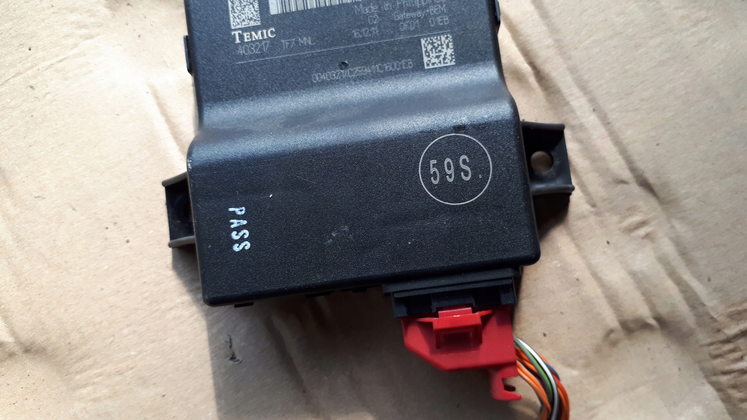 S4 B8 A4 MODULO CENTRALINA GATEWAY A5 Q5 SQ5 S5