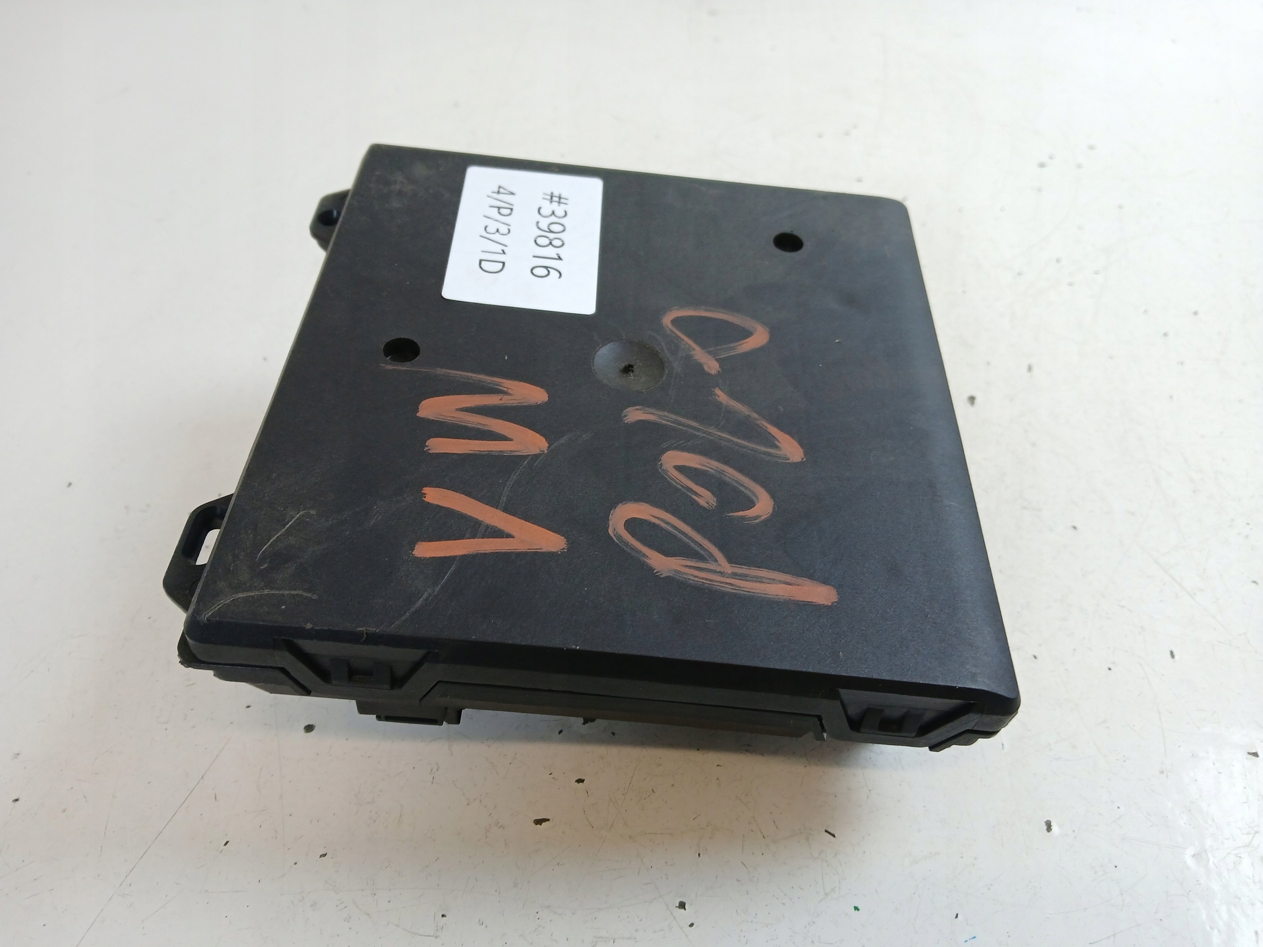 VW POLO 9N SKODA FABIA et unité commande confort 6Q1937049C