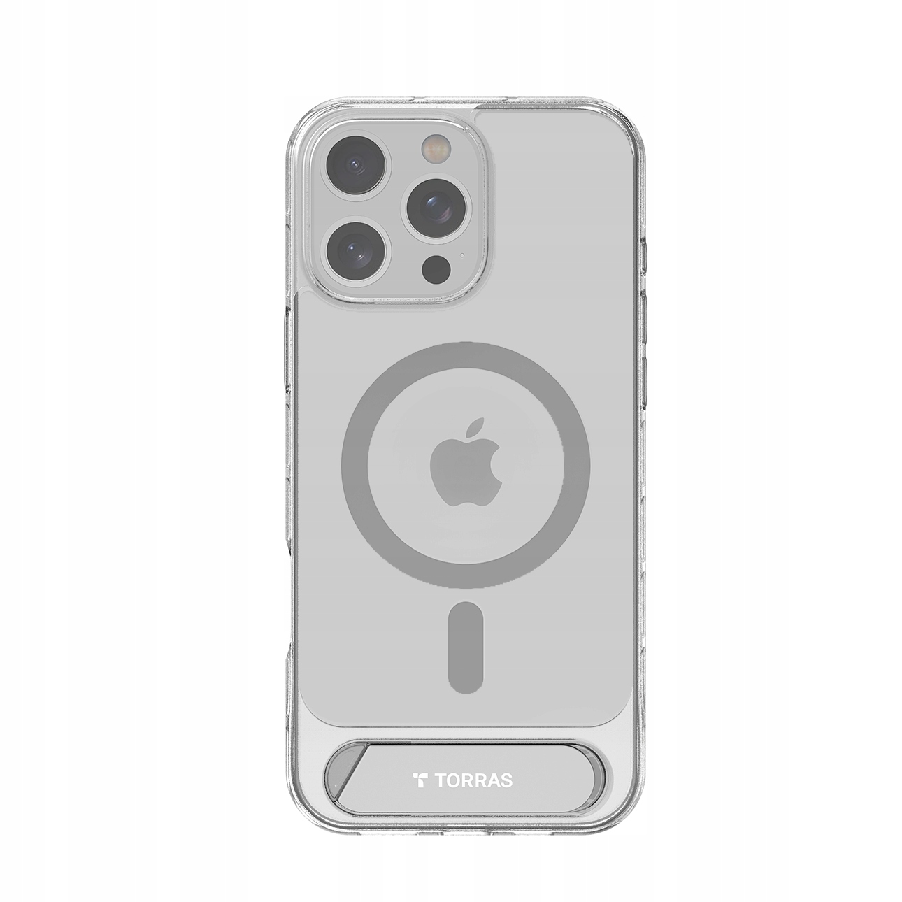 Etui magnetyczne Torras Pstand Series iPhone 16 Pro (przezroczyste) Torras