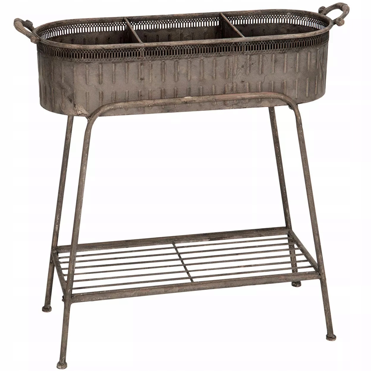 Stojan Na Kvety Kovový Vysoký 70CM Obal Na Kvetináč Do Obývačky Záhradného Domu