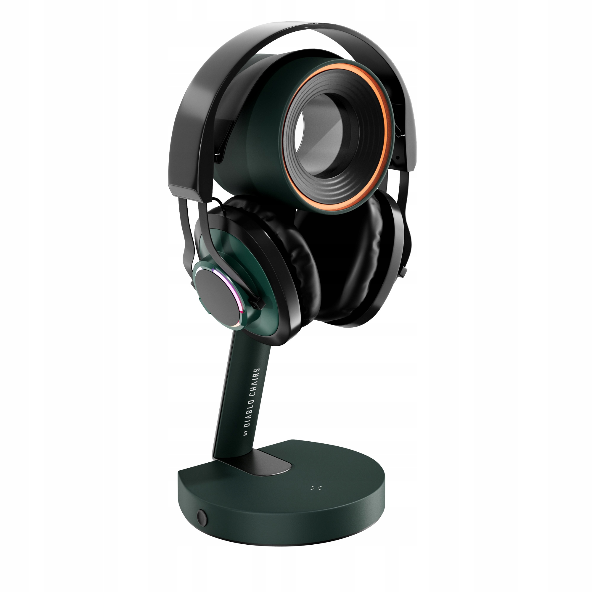 Diablo Herní držák Stojan na sluchátka WoT s Usb nabíječkou Usb-c