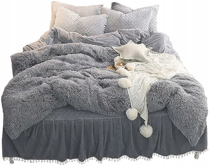 

Koc 150x200 włochacz futrzak Plusz pled Narzuta