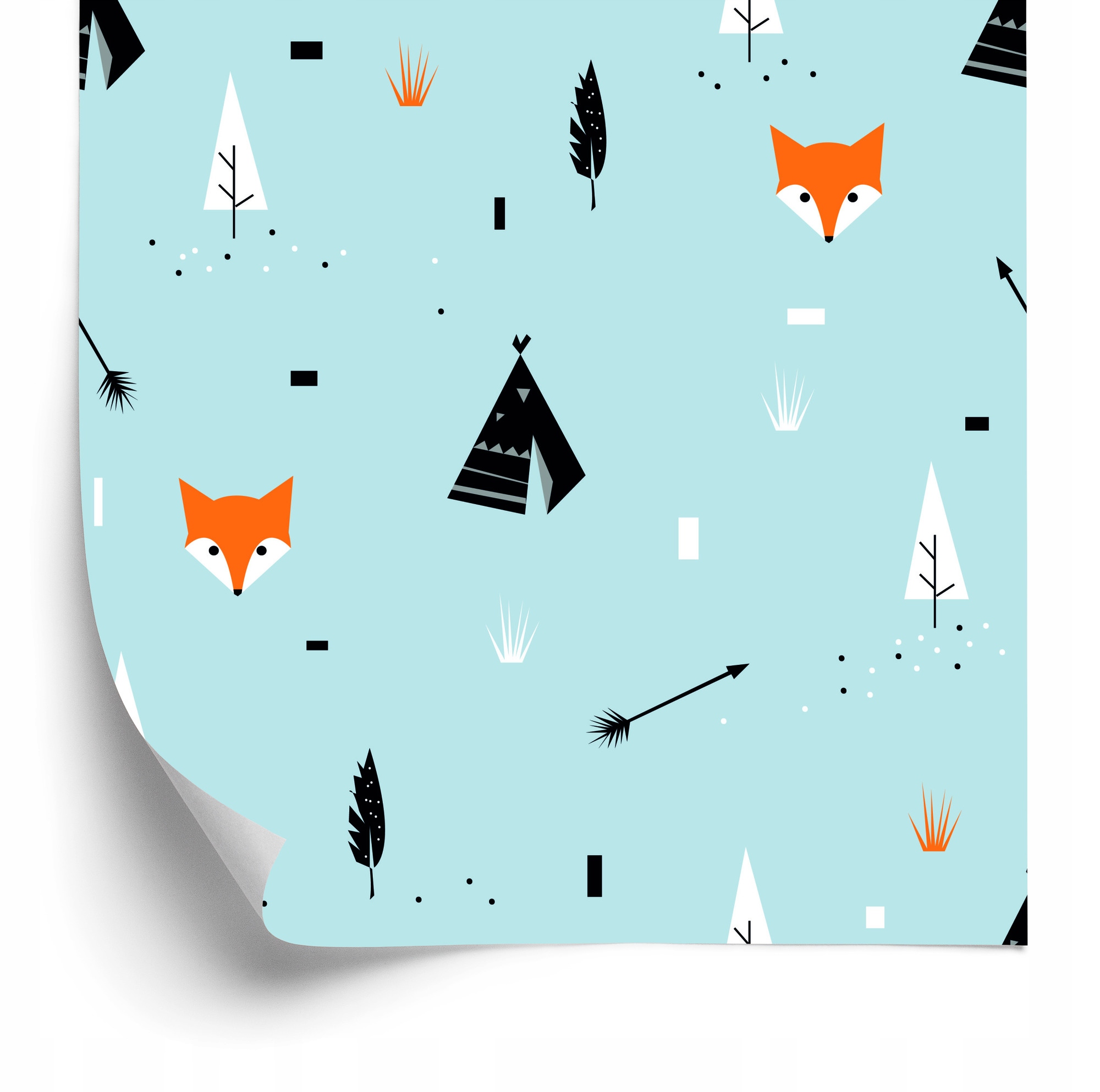 Tapeta Lisy Z Tipi 50x1000 cm