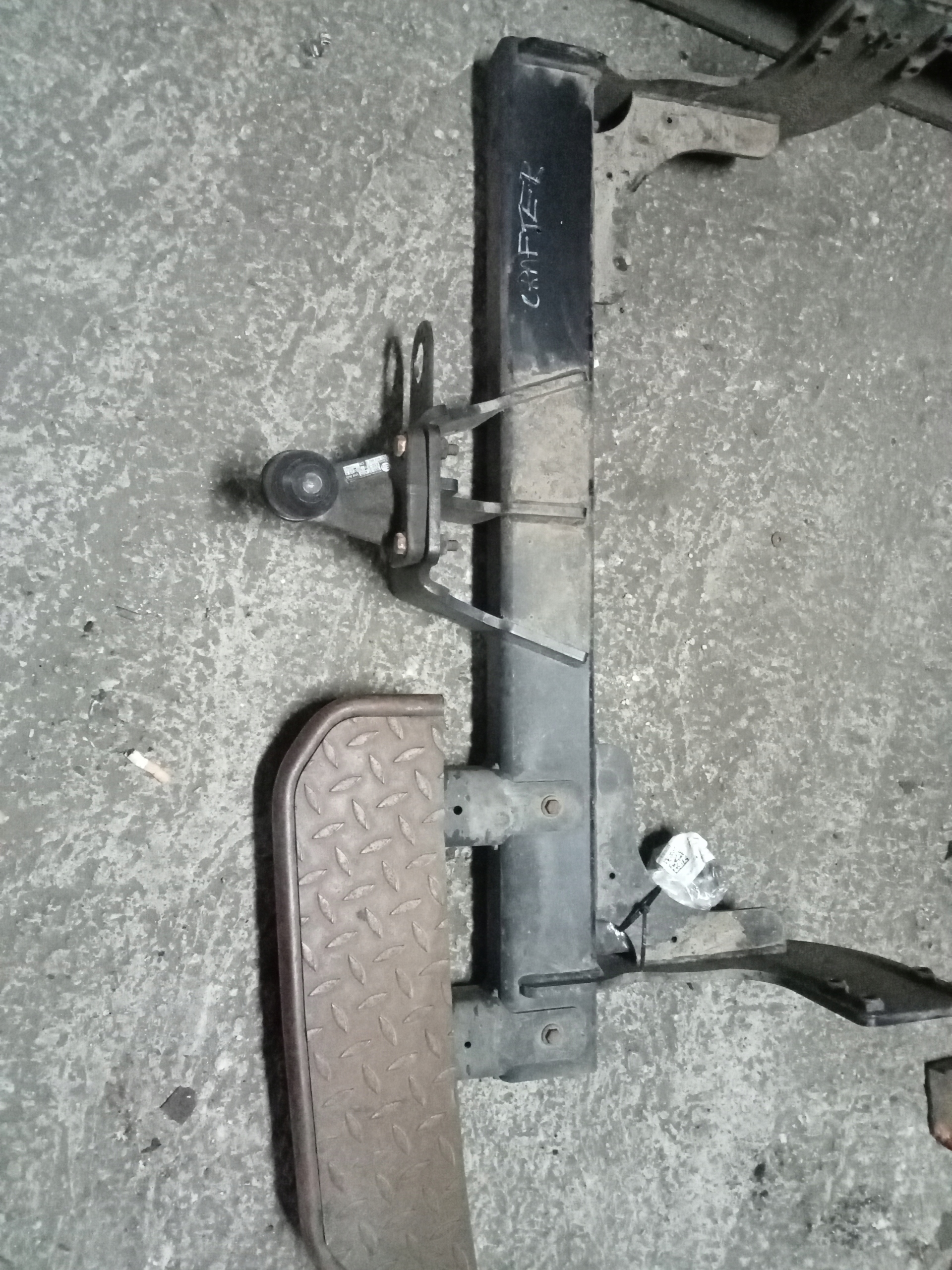 HAK HOLOWNICZY VW CRAFTER/MAN TGE 2017- Z PODESTEM WESTFALIA