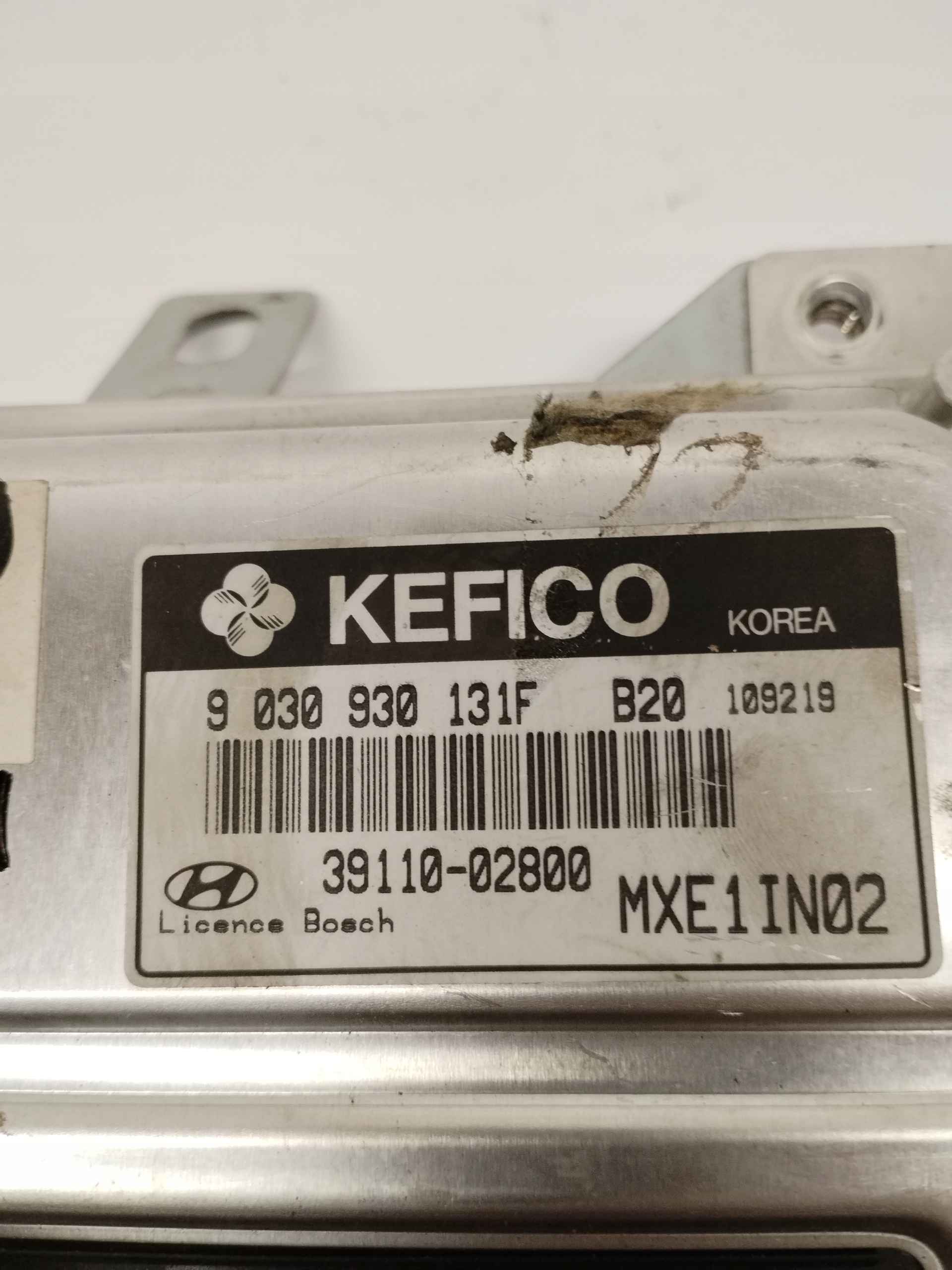 computer control unit of the engine Hyundai Atos9030930131F