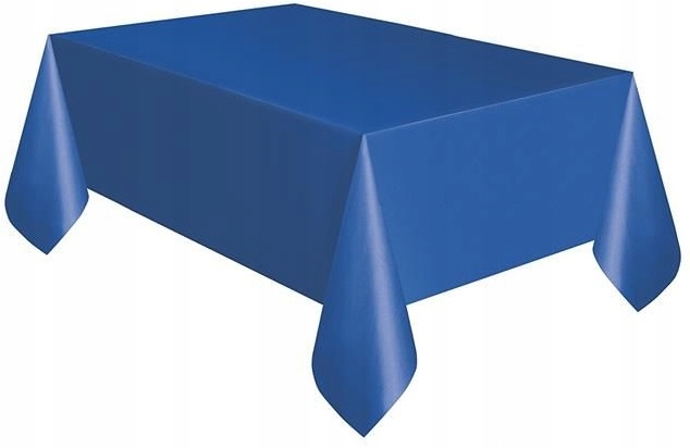 Obrus Foliowy NIEBIESKI Cerata Urodziny Party Karnawał Sylwester 137x274cm