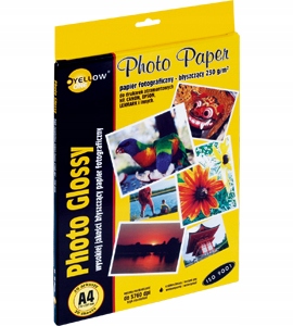Papier foto Yellow One 230g błyszczący A4/20