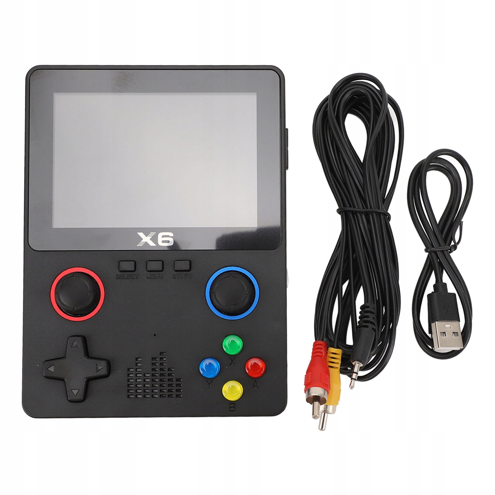 Handheld Retro Game Console z 32G Small Memory Card HD Dual Rocker RE