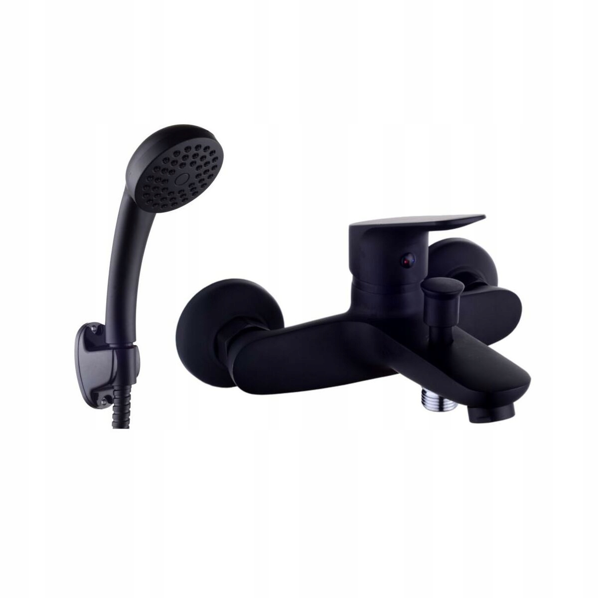 

Bateria Wannowa Ścienna Czarna Matowa Wanna