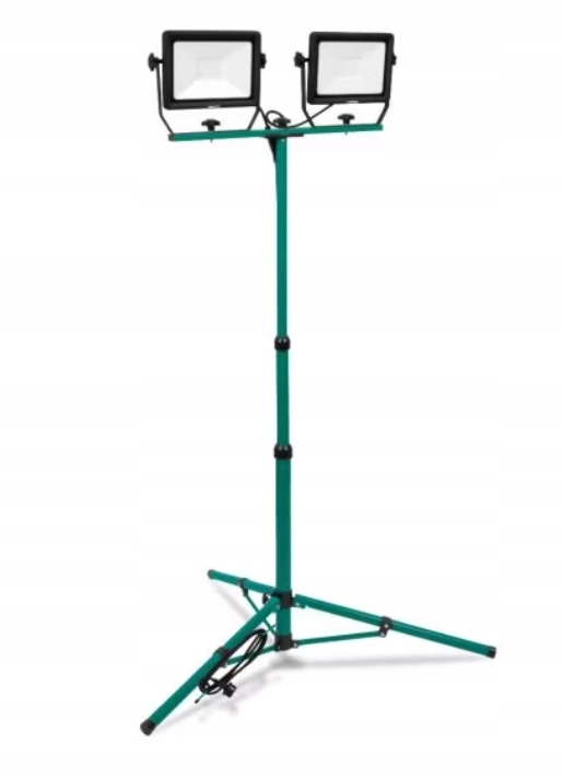 Рабочий свет, LED 2X 50W, зеленый, VONROC