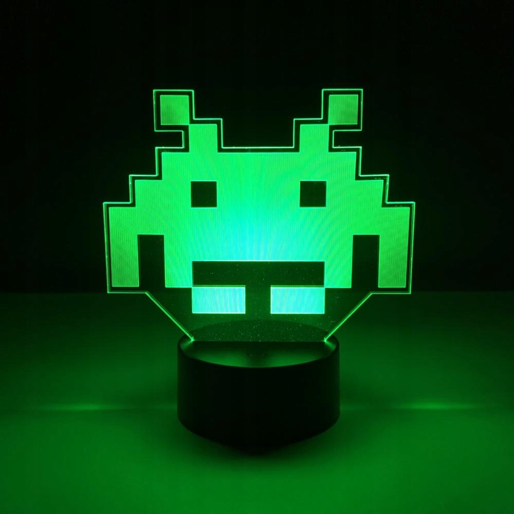 LAMPKA Space Invaders 16 kolorów RGB Pilot Kod producenta 2021