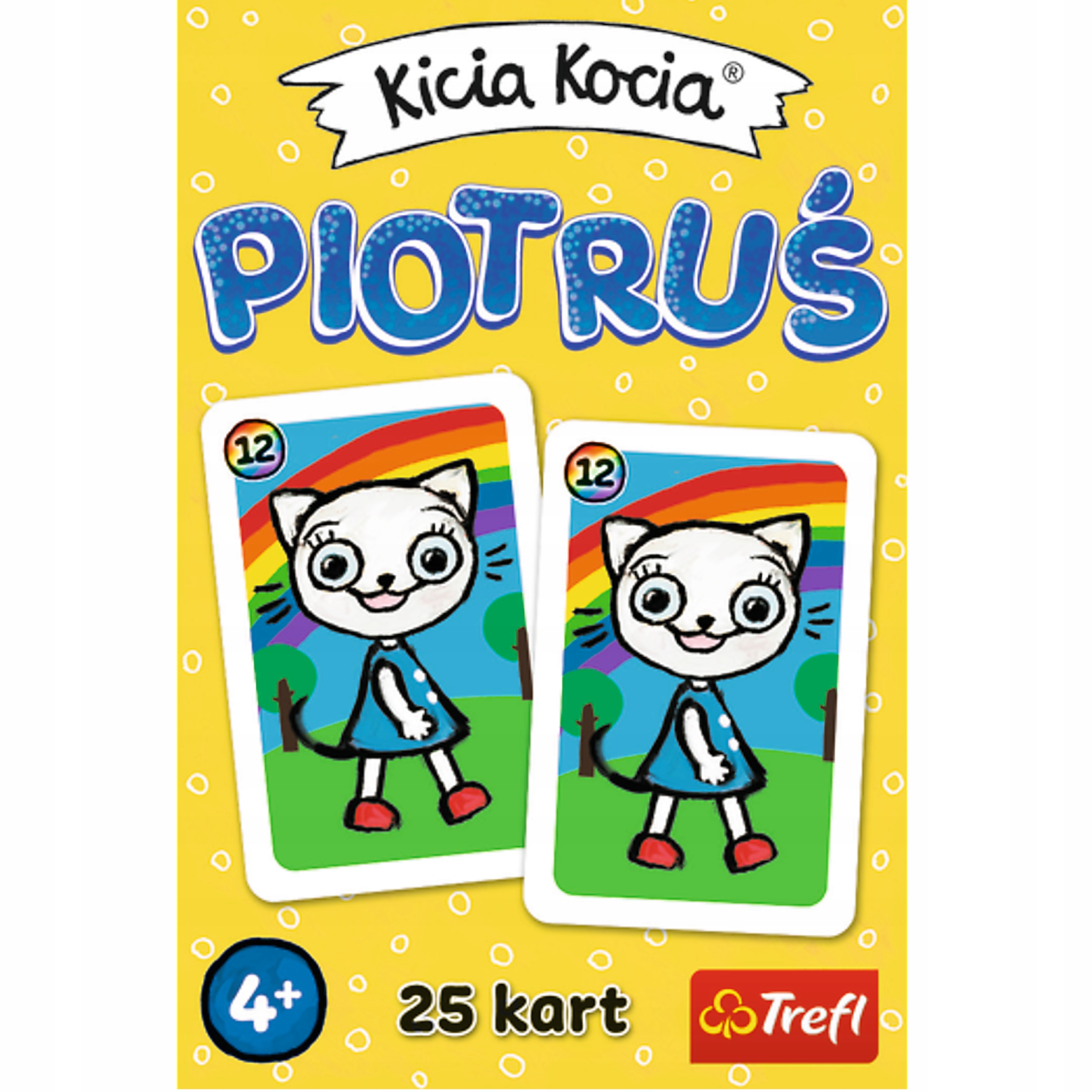 Karty Piotruś Kicia Kocia +4 Trefl 08512 Kod producenta 08512