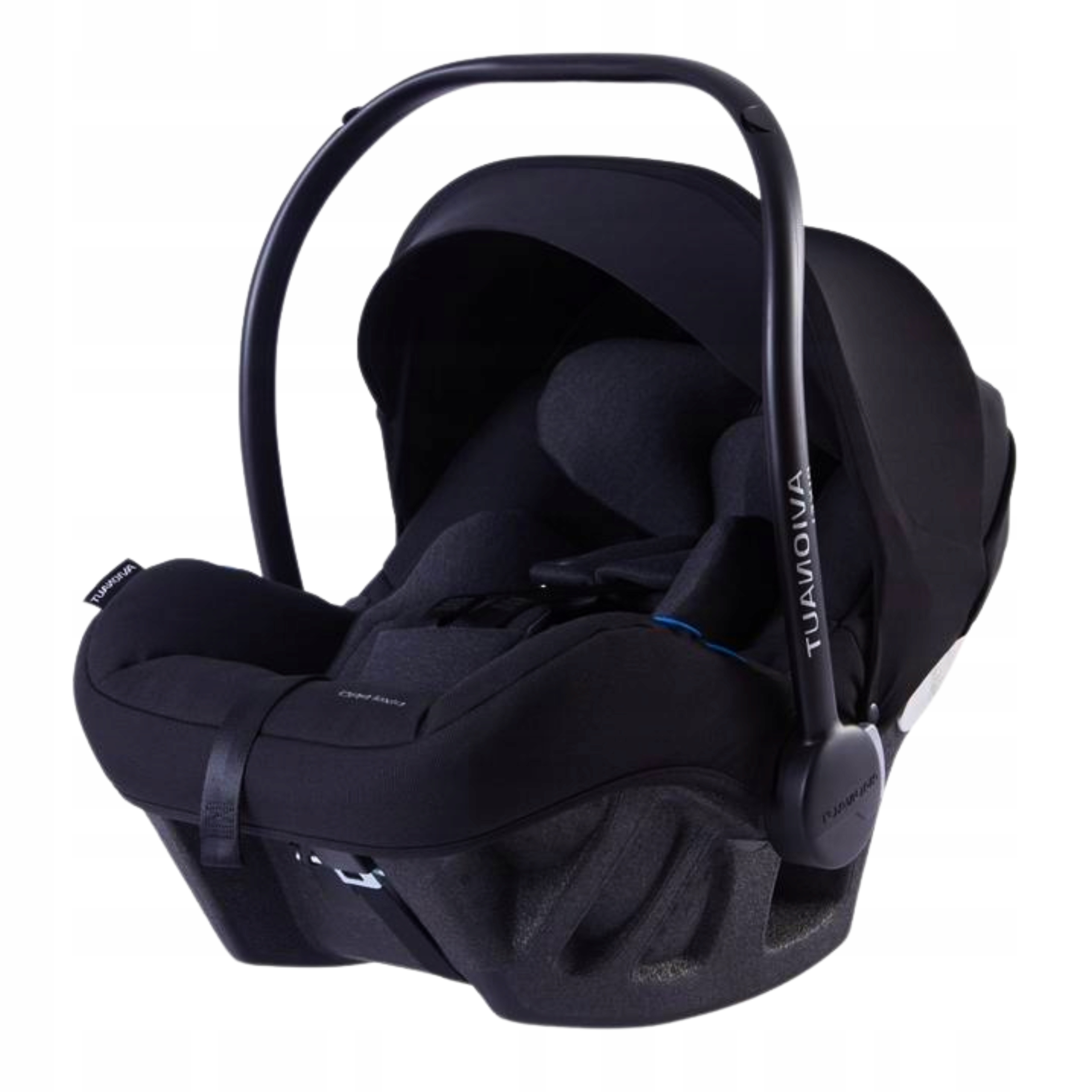 Fotelik Samochodowy Nosidełko dla Niemowlaka Przenośny Czarny 0-13 Kg Abiko
