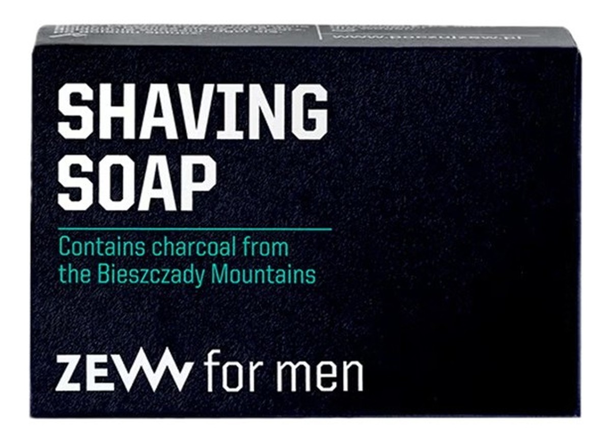 Zew For Men Mýdlo na holení s dřevěným uhlím z Bieszczad 85 ml 1 ks