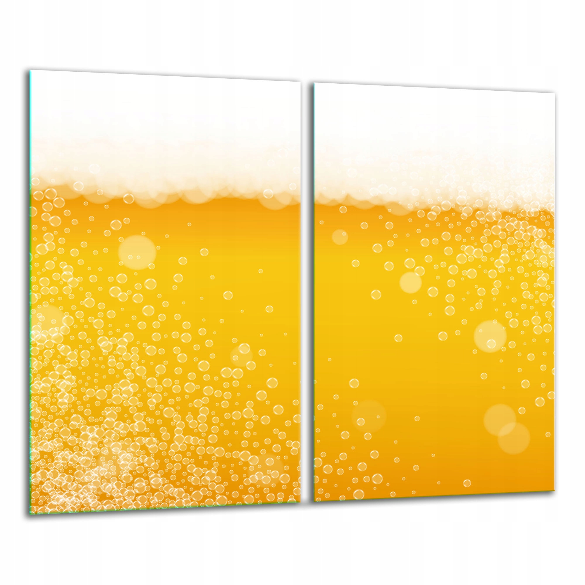 Skleněná Krájecí Deska 2x 30x52 Pivo Tvrzené Sklo Kuchyně 7v1