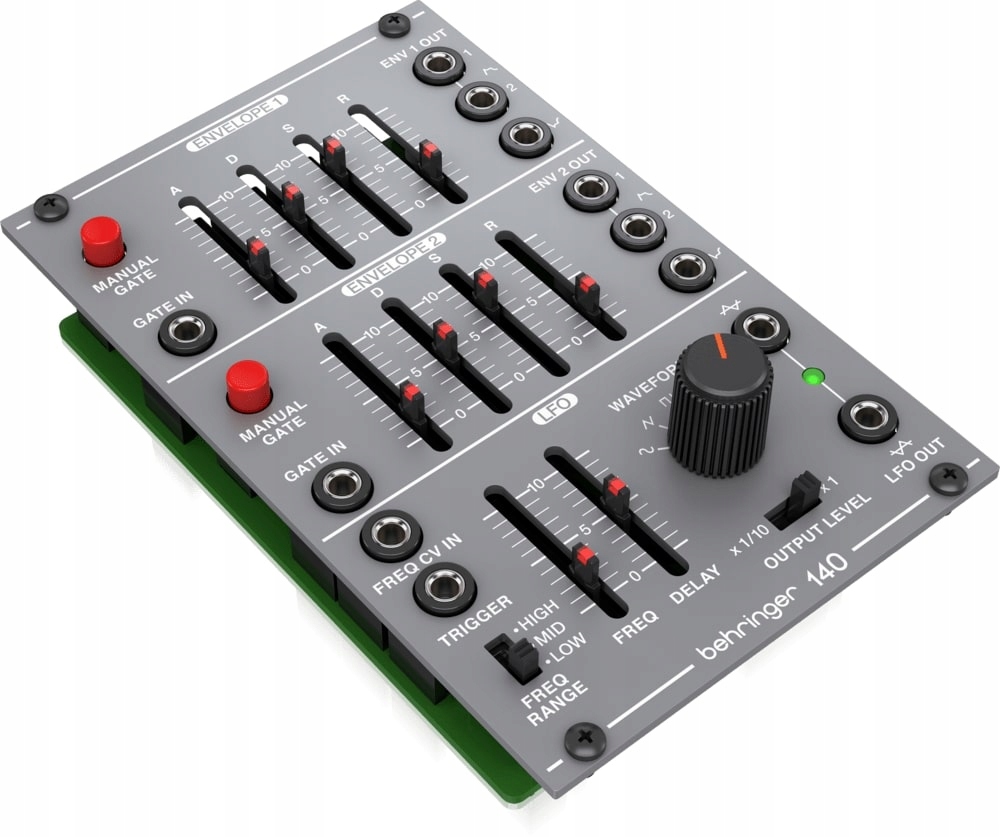 Behringer 140 DUAL ENVELOPE/LFO - moduł syntezatora modularnego Marka Behringer