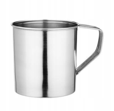 

Kubek stalowy blaszany nierdzewny Felix 11cm 0,7 l