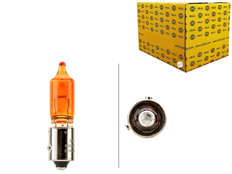 Žárovka 10KS HY21W 12V 21W Mini Psa Hella