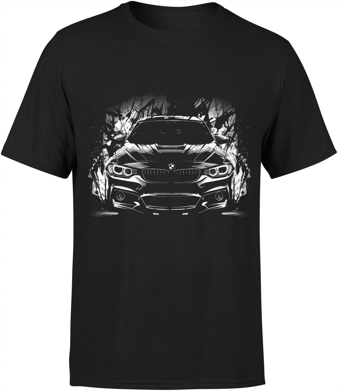 

Koszulka Bmw Męska Z Nadrukiem M-power Czarna R. M
