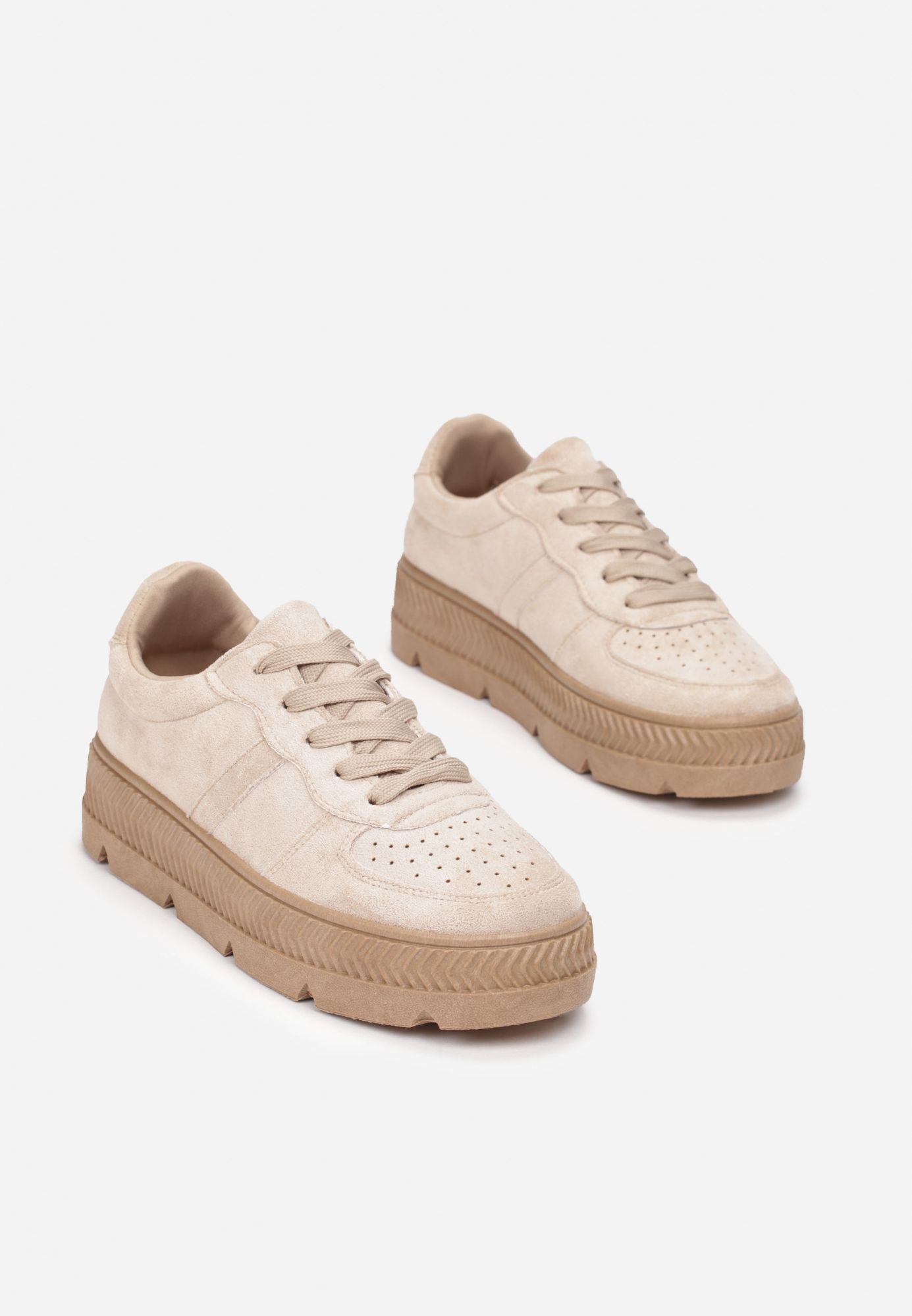 

Beżowe Sneakersy 39