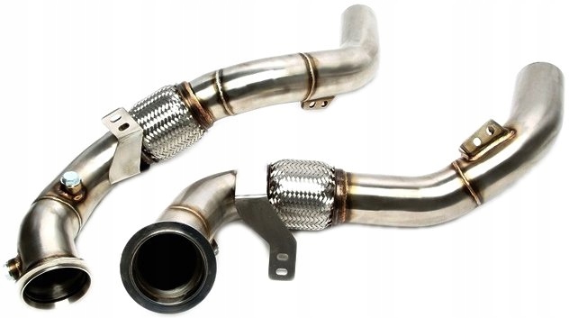 06BM024 - BMW X6 E71 E72 M S63 B44 a Downpipe та Технікс