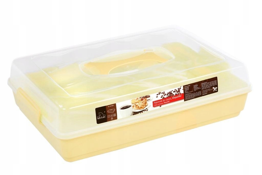 

Pojemnik Pudełko Na Ciasto Karpatkę Tort Deser