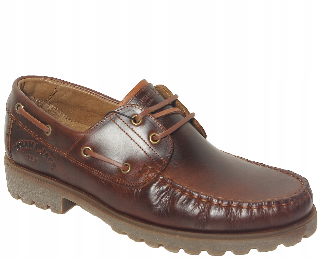 Panama Jack Boat C8 polobotky pull-up cuero rameno 44