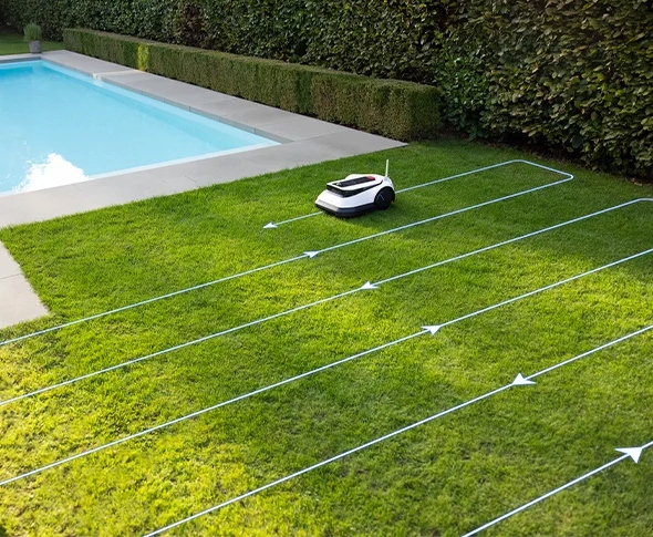 Robot koszący ECOVACS GOAT G1 Smart Kosiarka 800 m2 szary 3 LATA SPOKOJU Stan opakowania oryginalne